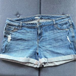 Old Navy Boyfriend Denim Shorts | Size 20